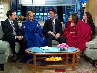 The Snuggie on Good Morning America